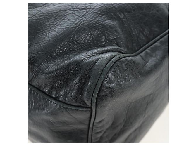 Borsa BALENCIAGA Classic Vero in pelle 2way Nera 235216 Auth BA15797V Nero - vista 19