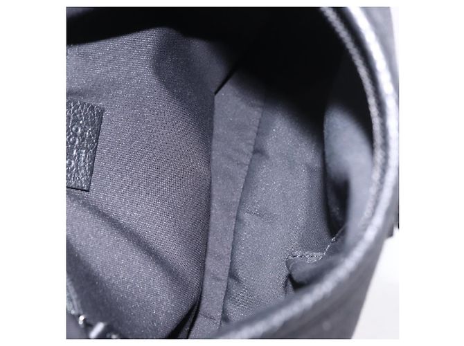 Borsa a mano GUCCI GG Canvas Outlet Nero Argento 268637 Auth ar14296V - vista 10