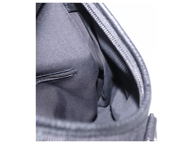 Borsa a mano GUCCI GG Canvas Outlet Nero Argento 268637 Auth ar14296V - vista 21