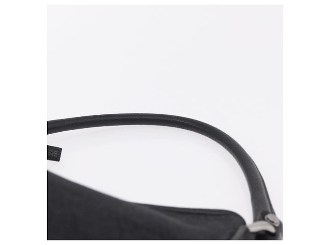 Borsa a mano GUCCI GG Canvas Outlet Nero Argento 268637 Auth ar14296V - vista 8