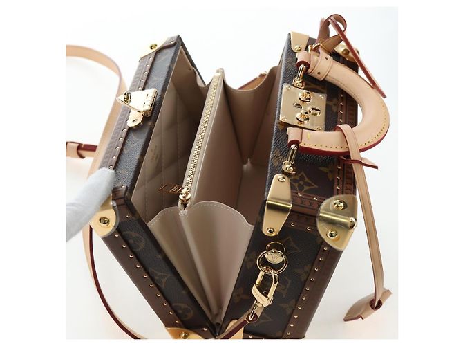 LOUIS VUITTON Monogram Petite Vallees Hand Bag 2way M20468 LV Auth 203861SM Monogramma - vista 26