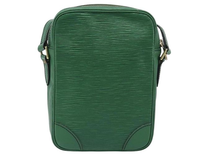 LOUIS VUITTON Epi Danube Schultertasche Green M45634 LV Auth 205909A Grün - Ansicht 2