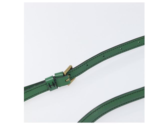 LOUIS VUITTON Epi Danube Schultertasche Green M45634 LV Auth 205909A Grün - Ansicht 8