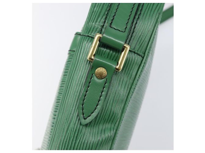 LOUIS VUITTON Epi Danube Schultertasche Green M45634 LV Auth 205909A Grün - Ansicht 9