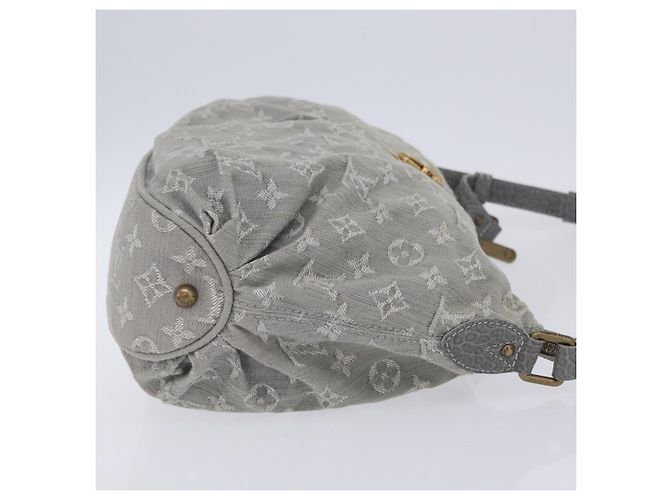 LOUIS VUITTON Monogram Denim Slytree Shoulder Bag Gris M45834 LV Auth 204591V Grau Monogramm - Ansicht 4