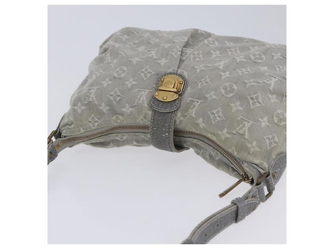 LOUIS VUITTON Monogram Denim Slytree Shoulder Bag Gris M45834 LV Auth 204591V Grau Monogramm - Ansicht 7