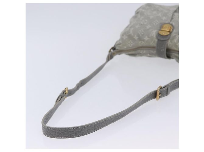 LOUIS VUITTON Monogram Denim Slytree Shoulder Bag Gris M45834 LV Auth 204591V Grau Monogramm - Ansicht 8