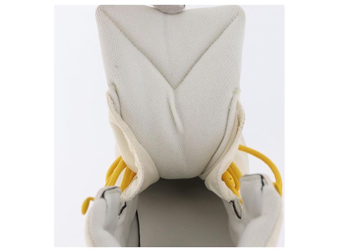 BOTTEGA VENETA Paddle Bomber Boule Shoes Nylon 36 Ivory Auth 203702M Cream - view 20