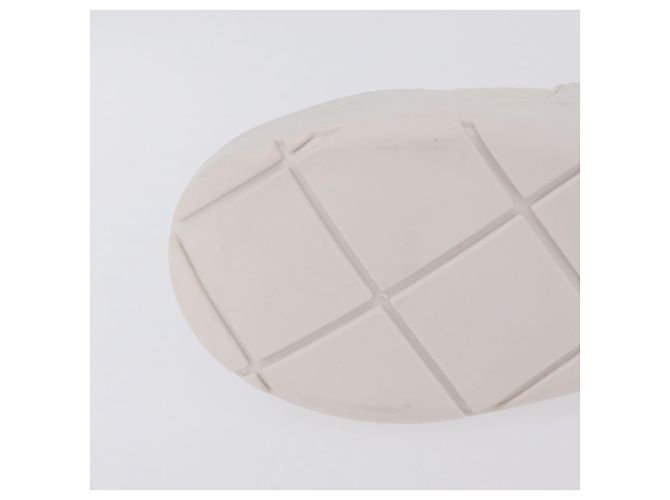 BOTTEGA VENETA Paddle Bomber Boule Shoes Nylon 36 Ivory Auth 203702M Cream - view 31