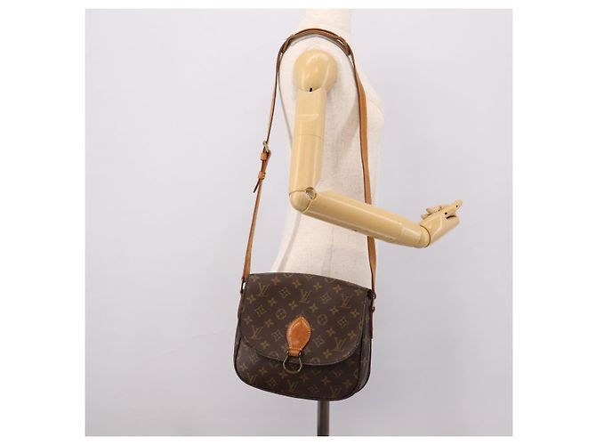 Bolso de hombro LOUIS VUITTON Monogram Saint Cloud GM M51242 LV Auth ep16031 Monograma - vista 27