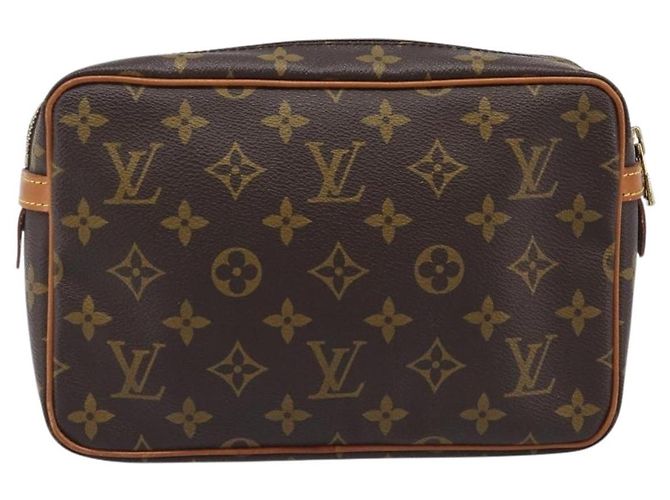 LOUIS VUITTON Monogram Compiegne 23 Clutch Bag M51847 LV Auth ep16015 Monogramma - vista 2