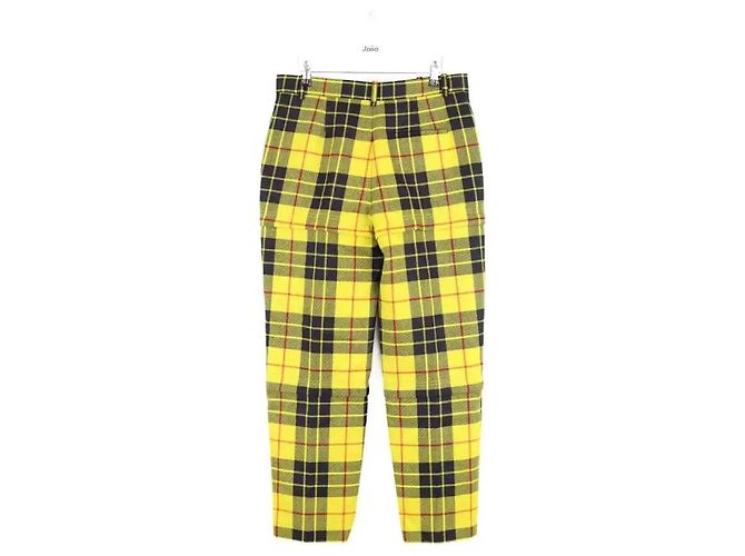 Balenciaga Pantalones rectos amarillos - vista 3