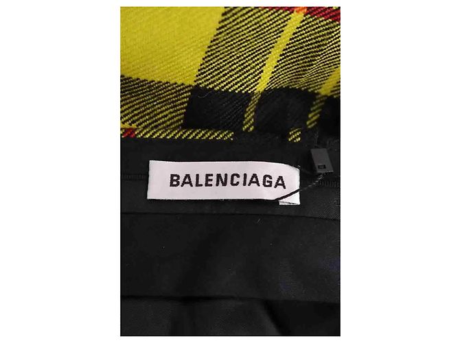 Balenciaga Pantalones rectos amarillos - vista 5