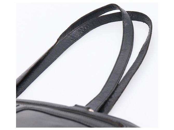 Céline CELINE Tote Bag aus Leder Schwarz Goldfarben Auth bs37162 - Ansicht 14