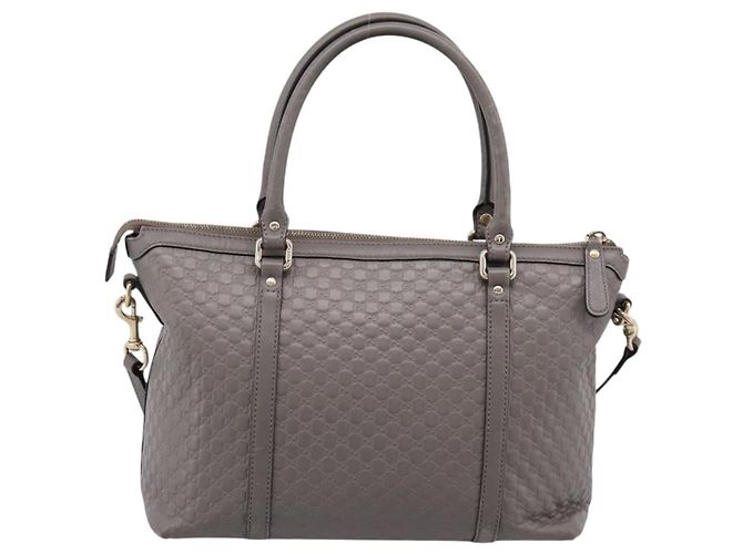 Borsa GUCCI Micro GG Canvas Guccissima in pelle 2way Outlet 449656 Auth ep15926 Marrone D'oro - vista 2