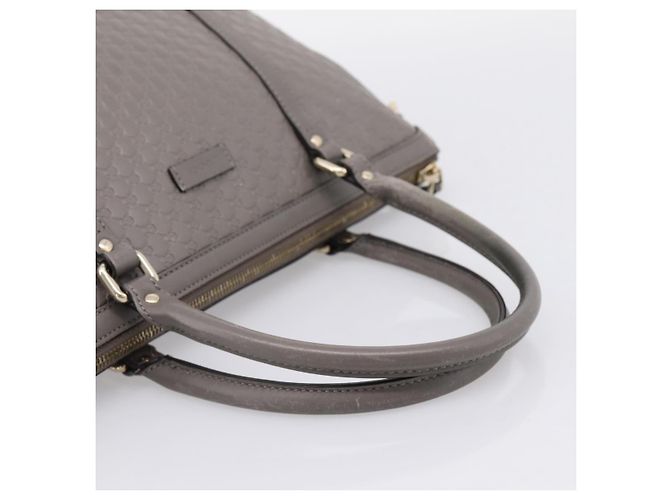 Borsa GUCCI Micro GG Canvas Guccissima in pelle 2way Outlet 449656 Auth ep15926 Marrone D'oro - vista 7