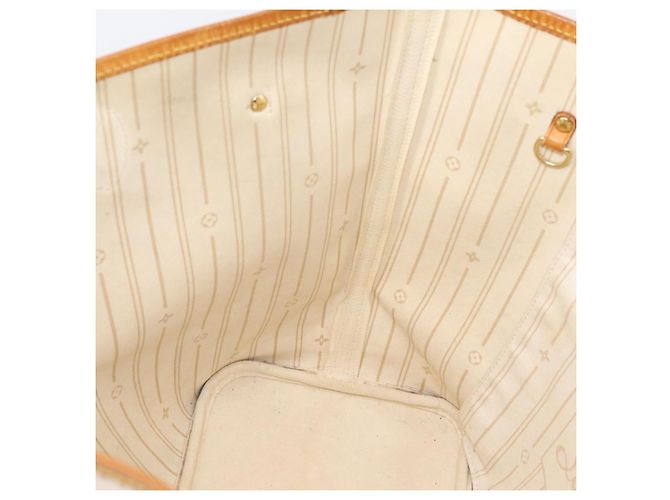 Borsa Tote LOUIS VUITTON Damier Azur Neverfull MM N41605 LV Auth ep15937 - vista 21