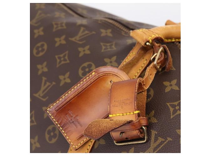 LOUIS VUITTON Monogram Keepall Bandouliere 60 Borsa Boston M41412 LV Auth BA15722 Monogramma - vista 17
