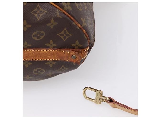 LOUIS VUITTON Monogram Keepall Bandouliere 60 Borsa Boston M41412 LV Auth BA15722 Monogramma - vista 19