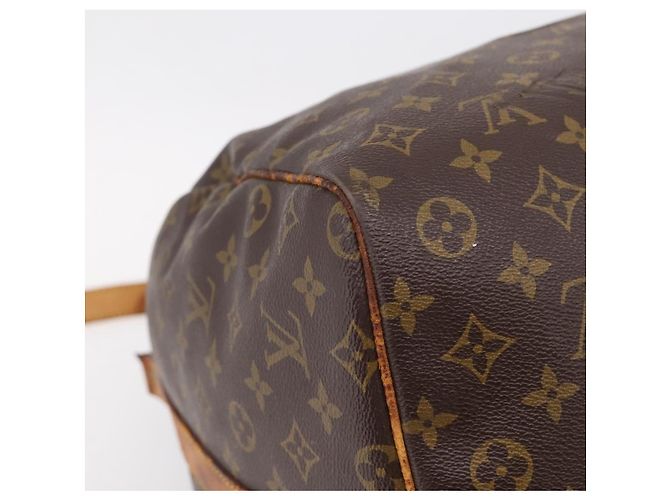 LOUIS VUITTON Monogram Keepall Bandouliere 60 Borsa Boston M41412 LV Auth BA15722 Monogramma - vista 24