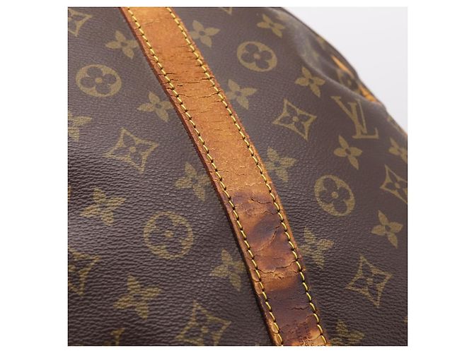 LOUIS VUITTON Monogram Keepall Bandouliere 60 Borsa Boston M41412 LV Auth BA15722 Monogramma - vista 25