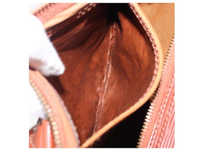 Bolsa de mão LOUIS VUITTON Epi Speedy 35 Brown M42993 LV Auth ep15819A Marrom - vista 11