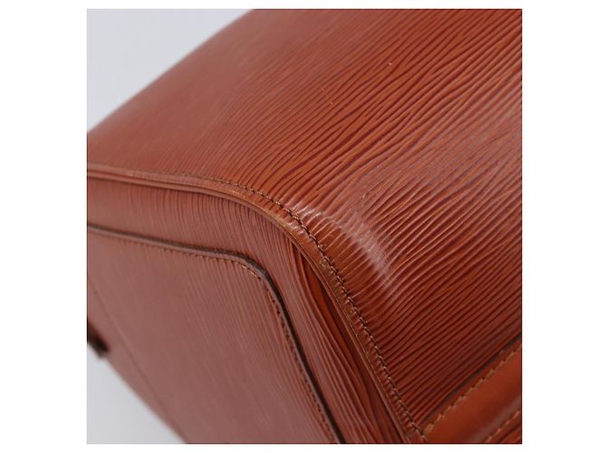 Bolsa de mão LOUIS VUITTON Epi Speedy 35 Brown M42993 LV Auth ep15819A Marrom - vista 17
