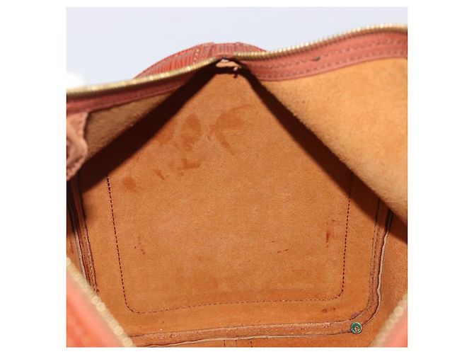 Bolsa de mão LOUIS VUITTON Epi Speedy 35 Brown M42993 LV Auth ep15819A Marrom - vista 21