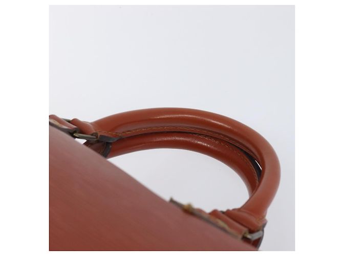 Bolsa de mão LOUIS VUITTON Epi Speedy 35 Brown M42993 LV Auth ep15819A Marrom - vista 8