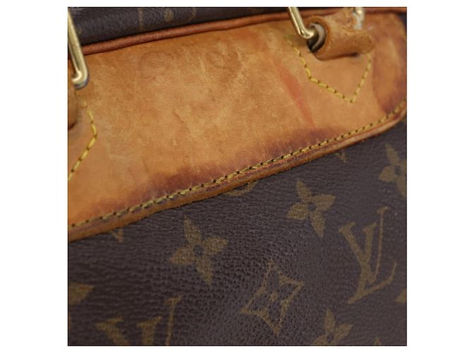 Borsa a mano LOUIS VUITTON Monogram Deauville M47270 LV Auth 206135 Monogramma - vista 14