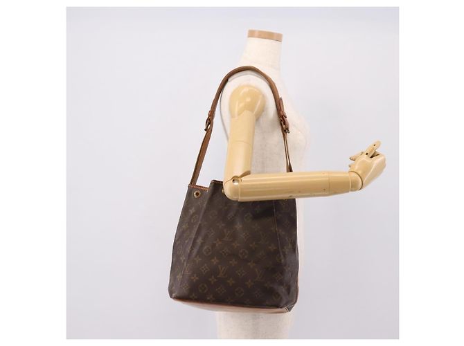 Borsa a tracolla LOUIS VUITTON Monogram Petit Noe M42226 LV Auth bs37378 Monogramma - vista 19