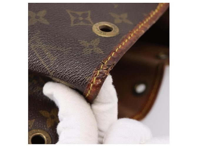 Borsa a tracolla LOUIS VUITTON Monogram Petit Noe M42226 LV Auth bs37378 Monogramma - vista 8