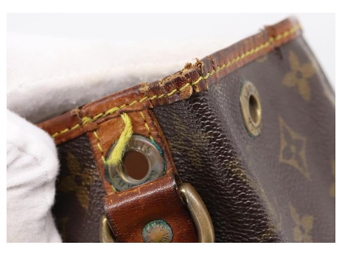 Borsa a tracolla LOUIS VUITTON Monogram Petit Noe M42226 LV Auth bs37378 Monogramma - vista 9