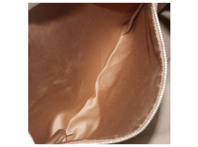 Borsa Tote Miu Miu Pelle Bianca Argento Auth 204751A Bianco - vista 22