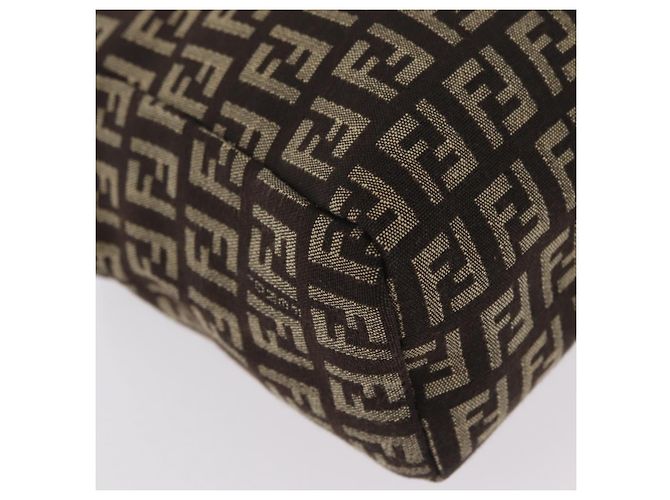 FENDI Zucchino Canvas Handtasche Brown 8BN105 Auth ka6325 Braun - Ansicht 17