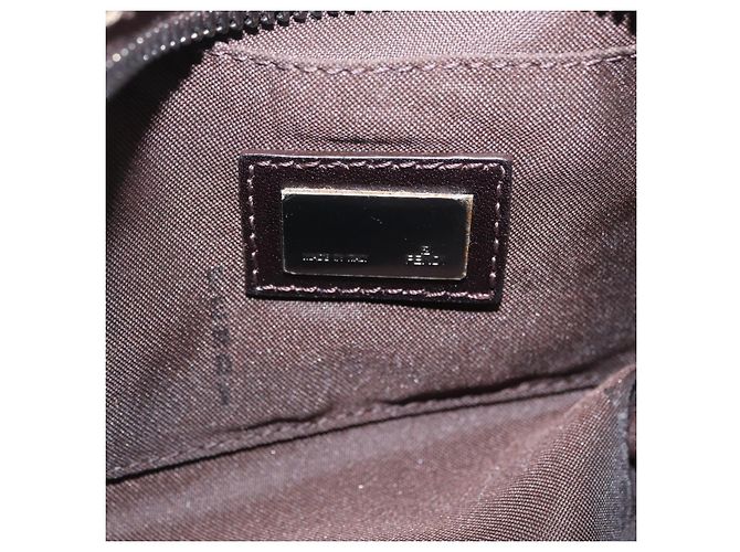 FENDI Zucchino Canvas Handtasche Brown 8BN105 Auth ka6325 Braun - Ansicht 19