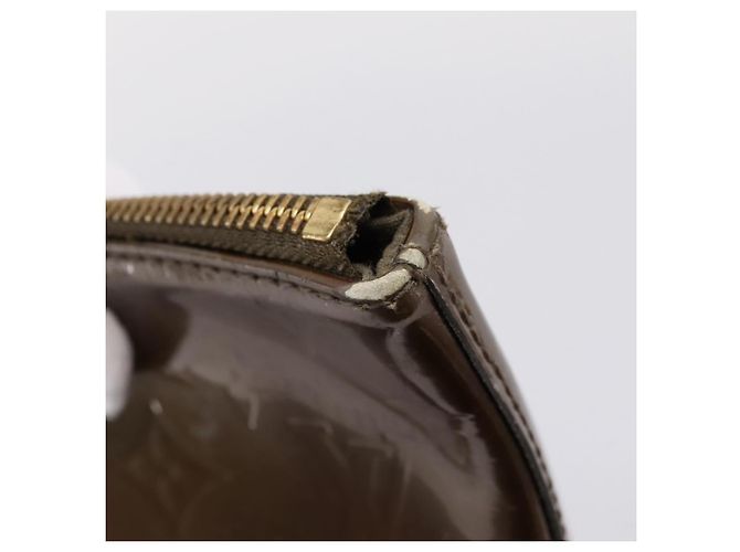 Borsa LOUIS VUITTON Monogram Vernis Bellevue GM Veil Bronze M93674 LV Auth BA16175 - vista 10