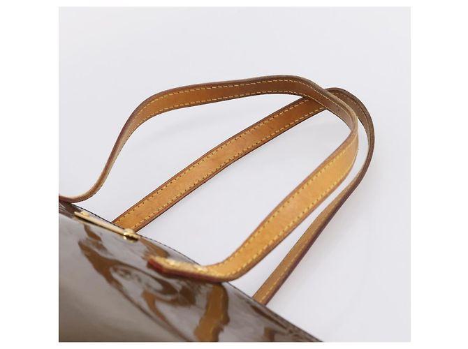 Borsa LOUIS VUITTON Monogram Vernis Bellevue GM Veil Bronze M93674 LV Auth BA16175 - vista 14