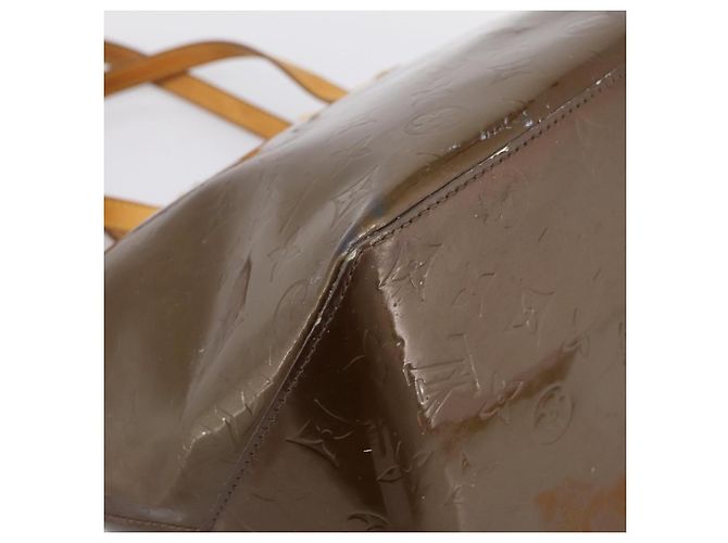 Borsa LOUIS VUITTON Monogram Vernis Bellevue GM Veil Bronze M93674 LV Auth BA16175 - vista 16