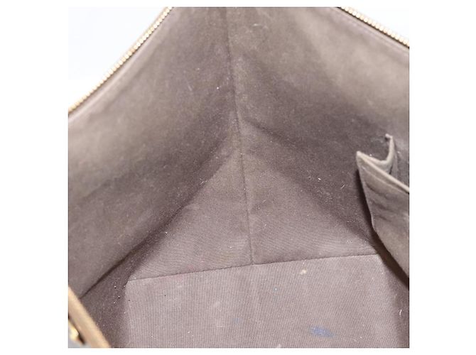Borsa LOUIS VUITTON Monogram Vernis Bellevue GM Veil Bronze M93674 LV Auth BA16175 - vista 23