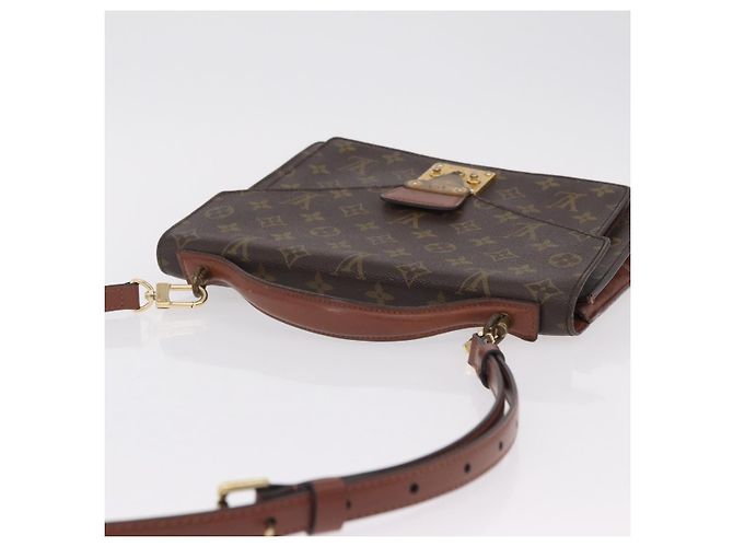 Borsa a mano LOUIS VUITTON Monogram Monceau28 M51185 LV Auth ep15982 Monogramma - vista 14
