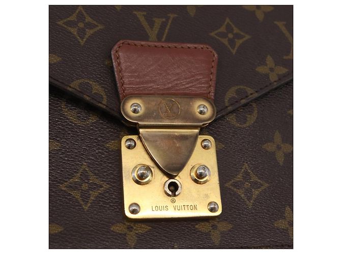 Borsa a mano LOUIS VUITTON Monogram Monceau28 M51185 LV Auth ep15982 Monogramma - vista 22