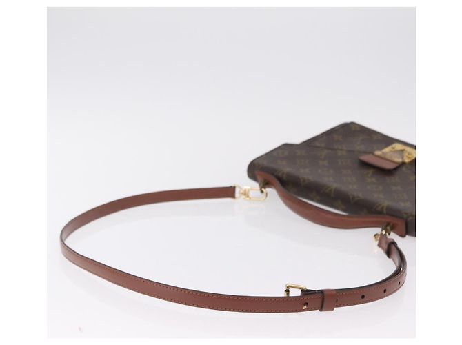 Borsa a mano LOUIS VUITTON Monogram Monceau28 M51185 LV Auth ep15982 Monogramma - vista 7