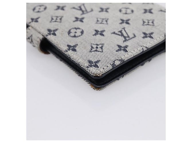 LOUIS VUITTON Monogram Mini Agenda PM Day Planner Cover Blue R20910 Auth gh2363 Azul Monograma - vista 17