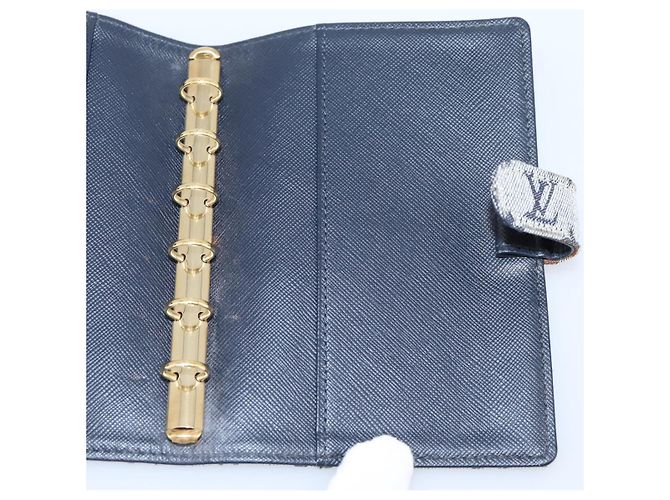 LOUIS VUITTON Monogram Mini Agenda PM Day Planner Cover Blue R20910 Auth gh2363 Azul Monograma - vista 20