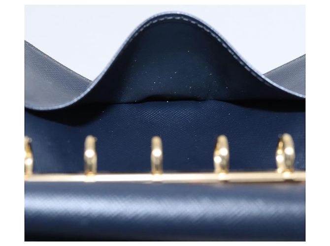LOUIS VUITTON Monogram Mini Agenda PM Day Planner Cover Blue R20910 Auth gh2363 Azul Monograma - vista 23