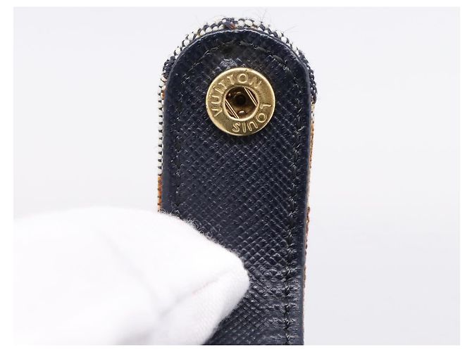 LOUIS VUITTON Monogram Mini Agenda PM Day Planner Cover Blue R20910 Auth gh2363 Azul Monograma - vista 8