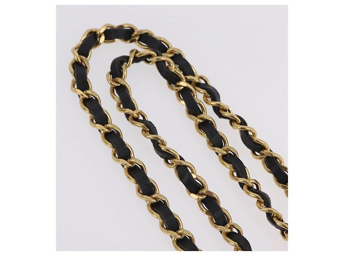 Collana CHANEL metallo Gold Tone CC Auth bs37294A - vista 6