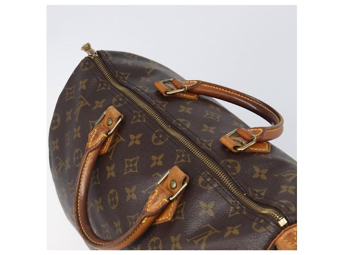 LOUIS VUITTON Monogram Speedy 35 Hand Bag M41524 LV Auth 201198 Monogramma - vista 6