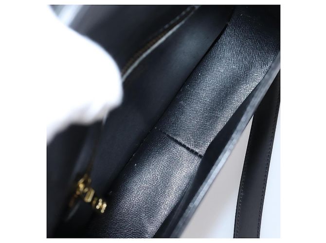Borsa a tracolla LOUIS VUITTON Epi Saint Cloud GM Black Noir M52192 LV Auth ep16207A Nero - vista 10